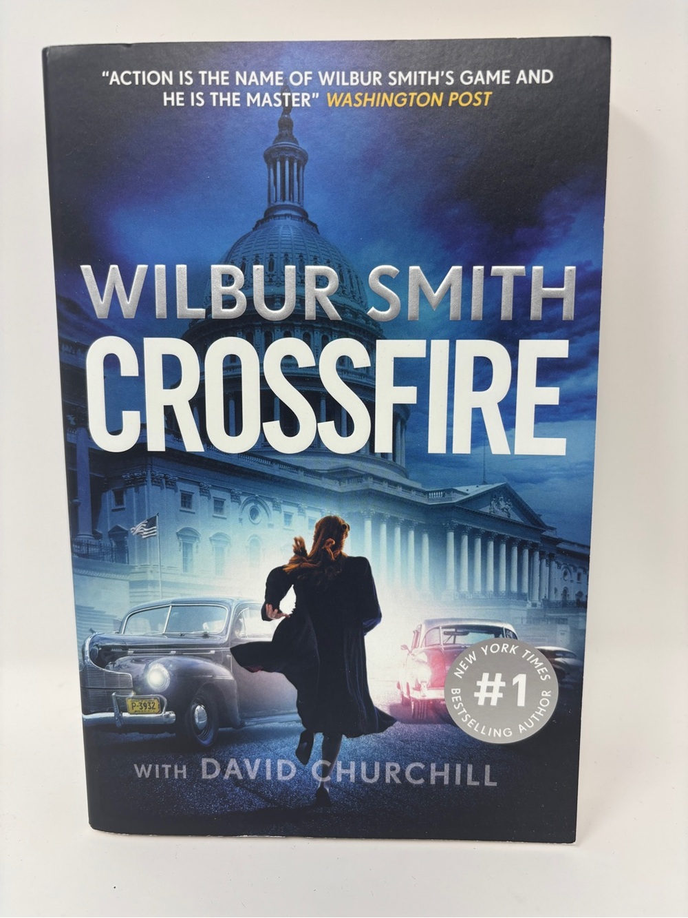 Crossfire by Wilbur Smith with David Churchill Softcover Book